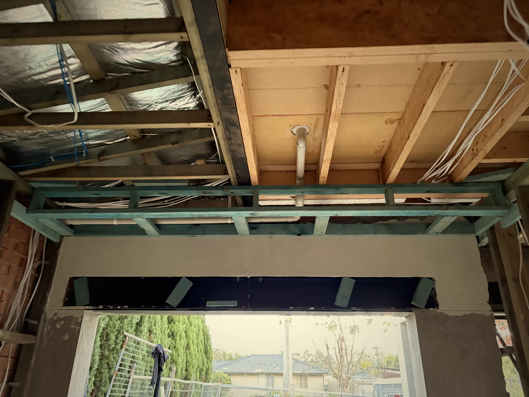 Carpentry service by Azule Construction